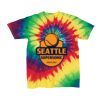 Youth Multi-Color Spiral Tie-Dyed T-Shirt Thumbnail