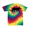 Youth Multi-Color Spiral Tie-Dyed T-Shirt Thumbnail