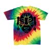 Youth Multi-Color Spiral Tie-Dyed T-Shirt Thumbnail