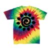 Youth Multi-Color Spiral Tie-Dyed T-Shirt Thumbnail