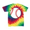 Youth Multi-Color Spiral Tie-Dyed T-Shirt Thumbnail
