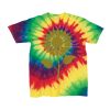Youth Multi-Color Spiral Tie-Dyed T-Shirt Thumbnail