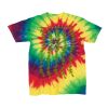 Youth Multi-Color Spiral Tie-Dyed T-Shirt Thumbnail