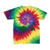 Youth Multi-Color Spiral Tie-Dyed T-Shirt Thumbnail