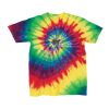 Youth Multi-Color Spiral Tie-Dyed T-Shirt Thumbnail