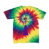 Youth Multi-Color Spiral Tie-Dyed T-Shirt Thumbnail