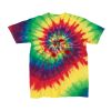 Youth Multi-Color Spiral Tie-Dyed T-Shirt Thumbnail