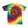 Youth Multi-Color Spiral Tie-Dyed T-Shirt Thumbnail