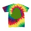 Youth Multi-Color Spiral Tie-Dyed T-Shirt Thumbnail