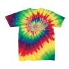 Youth Multi-Color Spiral Tie-Dyed T-Shirt Thumbnail