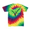 Youth Multi-Color Spiral Tie-Dyed T-Shirt Thumbnail