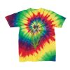 Youth Multi-Color Spiral Tie-Dyed T-Shirt Thumbnail