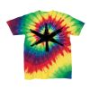Youth Multi-Color Spiral Tie-Dyed T-Shirt Thumbnail