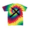 Youth Multi-Color Spiral Tie-Dyed T-Shirt Thumbnail