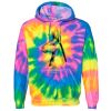 Blended Tie-Dyed Hooded Sweatshirt Thumbnail