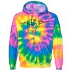 Blended Tie-Dyed Hooded Sweatshirt Thumbnail