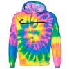 Blended Tie-Dyed Hooded Sweatshirt Thumbnail