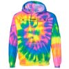 Blended Tie-Dyed Hooded Sweatshirt Thumbnail