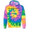 Blended Tie-Dyed Hooded Sweatshirt Thumbnail