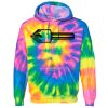 Blended Tie-Dyed Hooded Sweatshirt Thumbnail