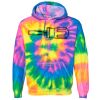 Blended Tie-Dyed Hooded Sweatshirt Thumbnail