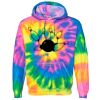 Blended Tie-Dyed Hooded Sweatshirt Thumbnail