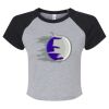 Women's Micro Rib Raglan Baby Tee Thumbnail