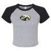 Women's Micro Rib Raglan Baby Tee Thumbnail