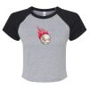 Women's Micro Rib Raglan Baby Tee Thumbnail