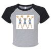 Women's Micro Rib Raglan Baby Tee Thumbnail