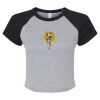 Women's Micro Rib Raglan Baby Tee Thumbnail