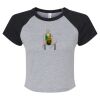 Women's Micro Rib Raglan Baby Tee Thumbnail