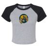 Women's Micro Rib Raglan Baby Tee Thumbnail