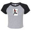 Women's Micro Rib Raglan Baby Tee Thumbnail