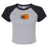 Women's Micro Rib Raglan Baby Tee Thumbnail