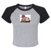 Women's Micro Rib Raglan Baby Tee Thumbnail