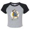 Women's Micro Rib Raglan Baby Tee Thumbnail