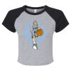 Women's Micro Rib Raglan Baby Tee Thumbnail