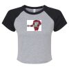 Women's Micro Rib Raglan Baby Tee Thumbnail