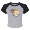 Women's Micro Rib Raglan Baby Tee Thumbnail