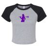 Women's Micro Rib Raglan Baby Tee Thumbnail