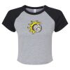 Women's Micro Rib Raglan Baby Tee Thumbnail