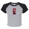 Women's Micro Rib Raglan Baby Tee Thumbnail