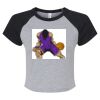 Women's Micro Rib Raglan Baby Tee Thumbnail