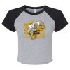 Women's Micro Rib Raglan Baby Tee Thumbnail