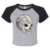 Women's Micro Rib Raglan Baby Tee Thumbnail