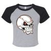 Women's Micro Rib Raglan Baby Tee Thumbnail