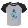 Women's Micro Rib Raglan Baby Tee Thumbnail