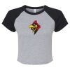 Women's Micro Rib Raglan Baby Tee Thumbnail