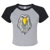 Women's Micro Rib Raglan Baby Tee Thumbnail